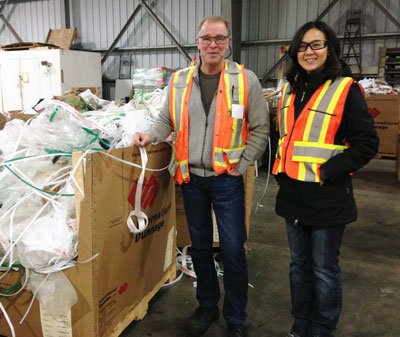 catalystpaper's tweet photo. #CatalystPaper Surrey Distribution Centre annually reduces 20 tonne CO2 equivalent through new recycling program https://t.co/ftJ2kvE2oz