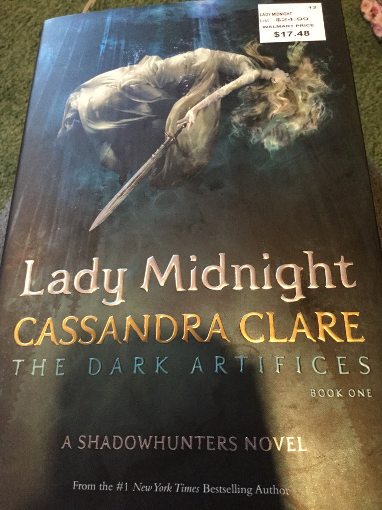 VanityAllen's tweet photo. Finally got it!! #cassandraclare#Shadowhunters #LadyMidnight https://t.co/cepvF9EBMN