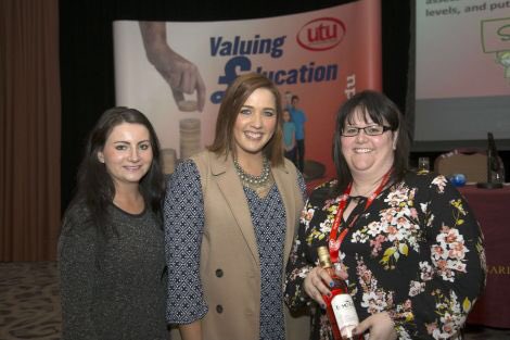 UTUBelfast's tweet photo. Congratulations to the winners of the @PlatinumFP draw at the Ulster Teachers' Union Conference #UTU16 #UTU https://t.co/DWiW3j2Xfy