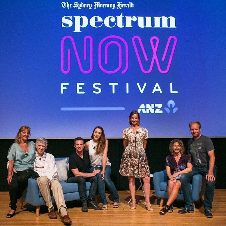 Spectrum_Now's tweet image. A lovely pic from our first Pillow Talk event at @ArtGalleryofNSW - final talk tonight at 7pm! #spectrumnow
