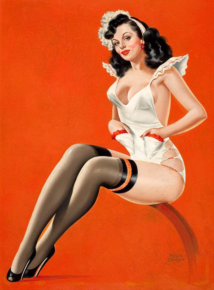 Pinup girls pics dryness