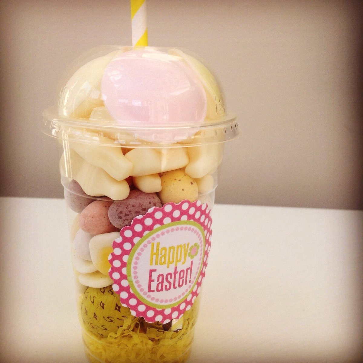 Easter Sweetie Cups ready to order 🐣 #sweetiecups #Norwich #dairyfree available.