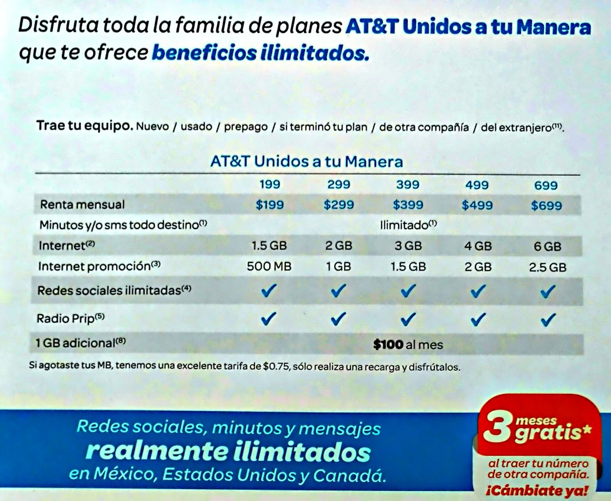 ATTMerida's tweet photo. ¿Vas a manejar un #UberMerida y necesitas datos para tu App? Pregunta por nuestras promociones en AT&amp;T. https://t.co/qsYMufJMD8