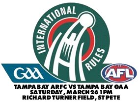 Int'l Rules Comes to St. Pete March 26, as <a href="/tampabayarfc/">Tampa Bay ARFC</a> takes on <a href="/TampaBayGAA/">Tampa Bay Hurling</a> at 1pm! @irfsofficial <a href="/starfishfc/">StarfishFC</a>