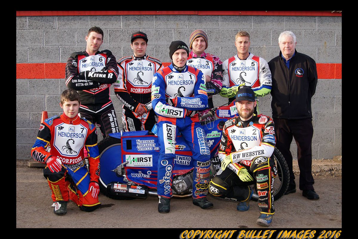SpeedwayScunny's tweet photo. FIVE DAYS TO GO: Until your 2016 Scorpions take to the track for the first time around the EWR #March20 #DateInDiary https://t.co/cibraGsyCU