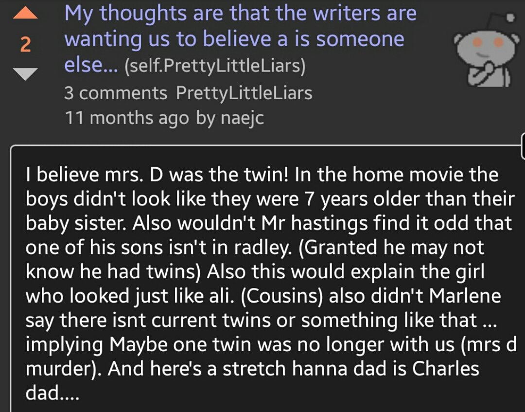 MainStreetCook's tweet image. Yay!!! I called it 11 months ago lol #iwin #pll #prettylittleliars reddit.com/r/PrettyLittle…