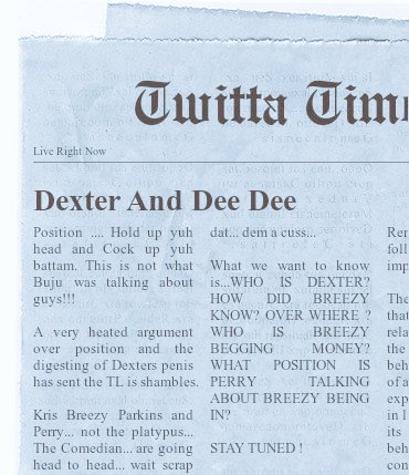 twittatimes's tweet photo. #ExtraaExtraa Dexter and D D. https://t.co/zlyDmq1fvQ