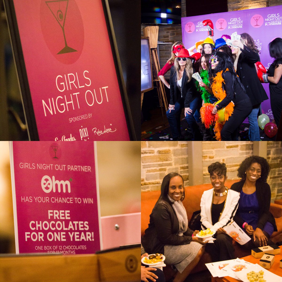 OhmSweets's tweet photo. A few shots from Girls Night Out at The Geffen Playhouse https://t.co/RdpRnpR8r2