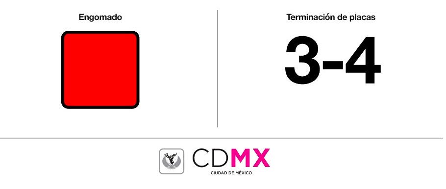 Continúa la contingencia. Hoy no circulan vehículos con engomado rojo - Cdo6BOtUAAAWcZT