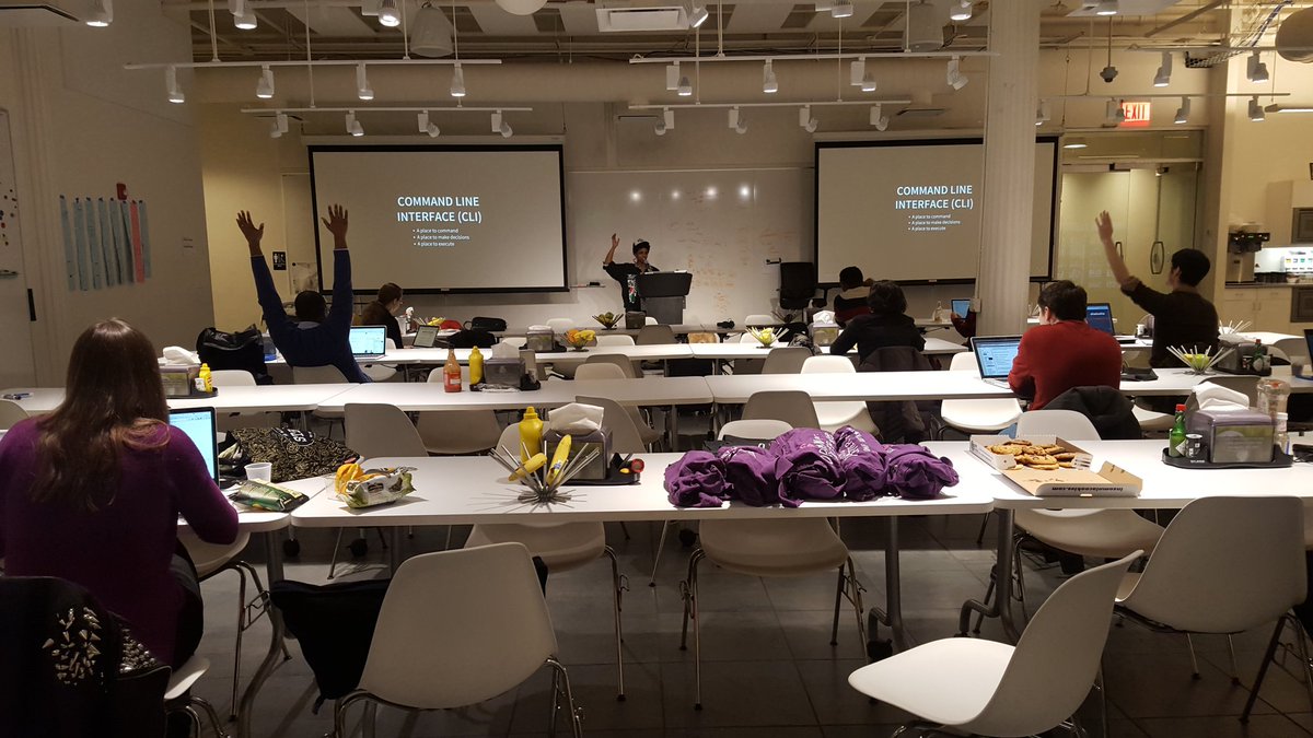 gothamsass's tweet photo. @itsmisscs talks patterns for fronted dev &amp; get interactive @ #sassshop https://t.co/S75n9AwaUk