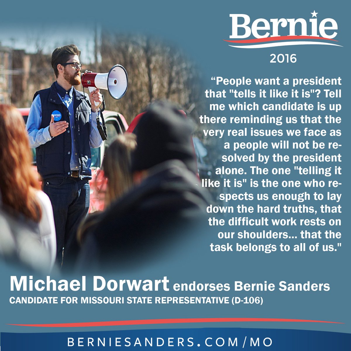 STL4Bernie's tweet photo. #Bernie2016 endorsements #STL4Bernie https://t.co/aS5tz8NbDF