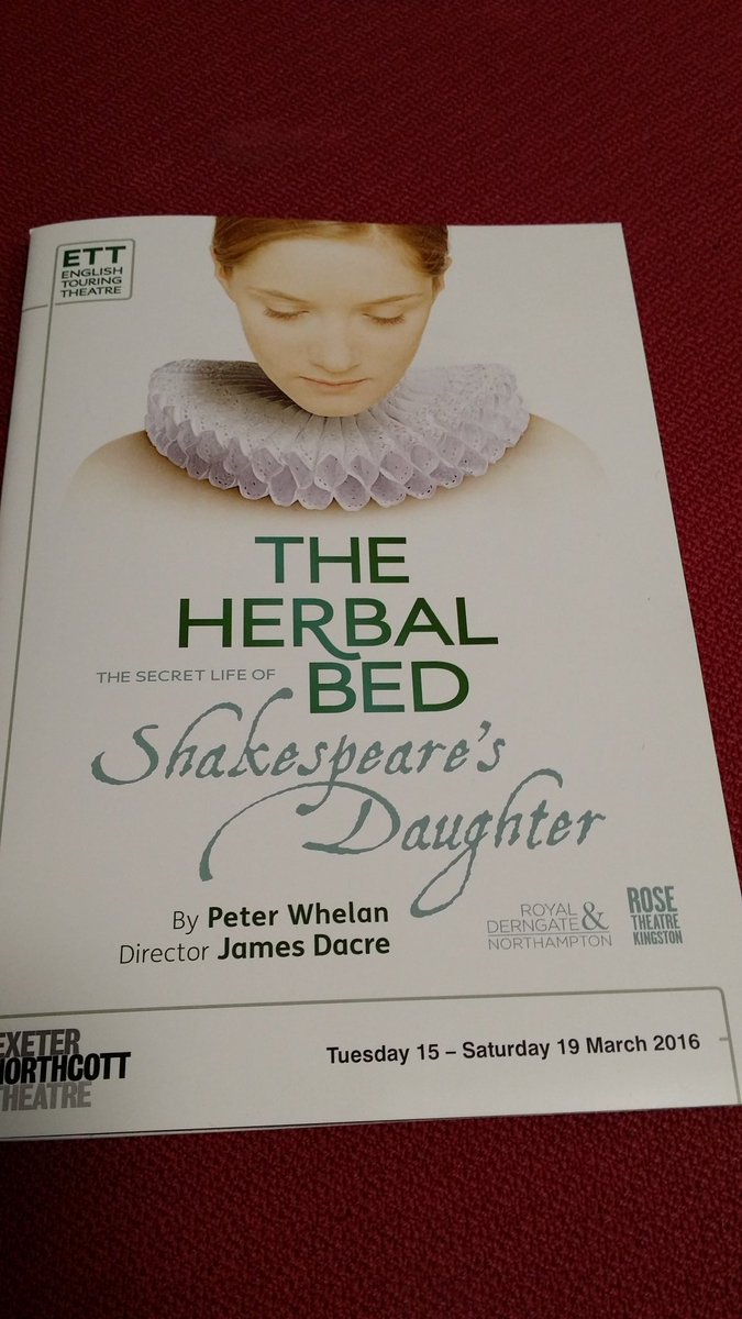 dwprescott's tweet photo. Tonight seeing very dear old mate, the brilliantly talented #MichaelMears The Herbal Bed @ETTtweet @ExeterNorthcott https://t.co/4Ys35enQGb