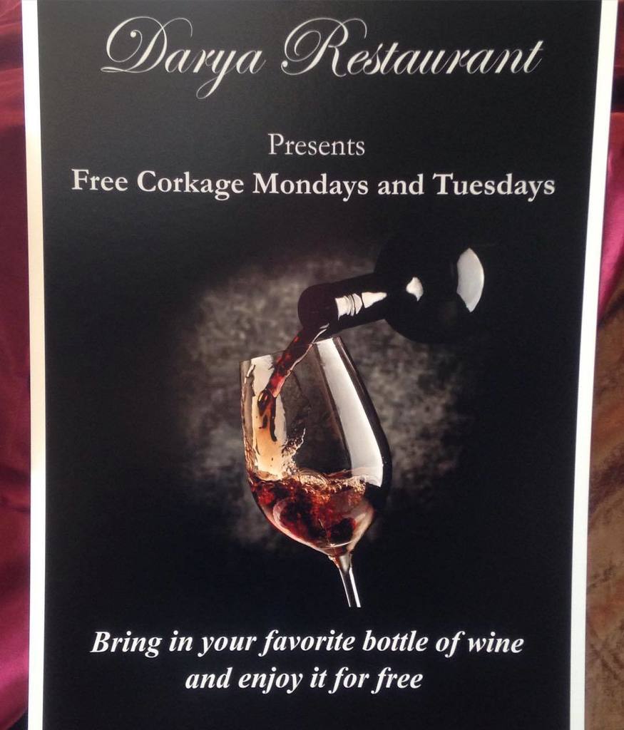 TeaganDaner's tweet photo. Bring in your bottle of wine tonight and enjoy it on us! #Persian #food #daryarestaurant #orangecounty #wine #winea… https://t.co/YxvZE0v3DR