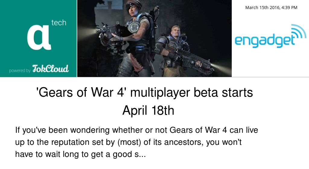 abstractTechTC's tweet image. engadget.com/2016/03/15/gea… by #
 #startups