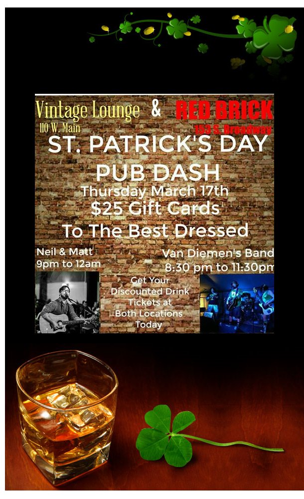 RedBrickTurlock's tweet image. St Paddy's Day At Red Brick bit.ly/1VaBJ7x