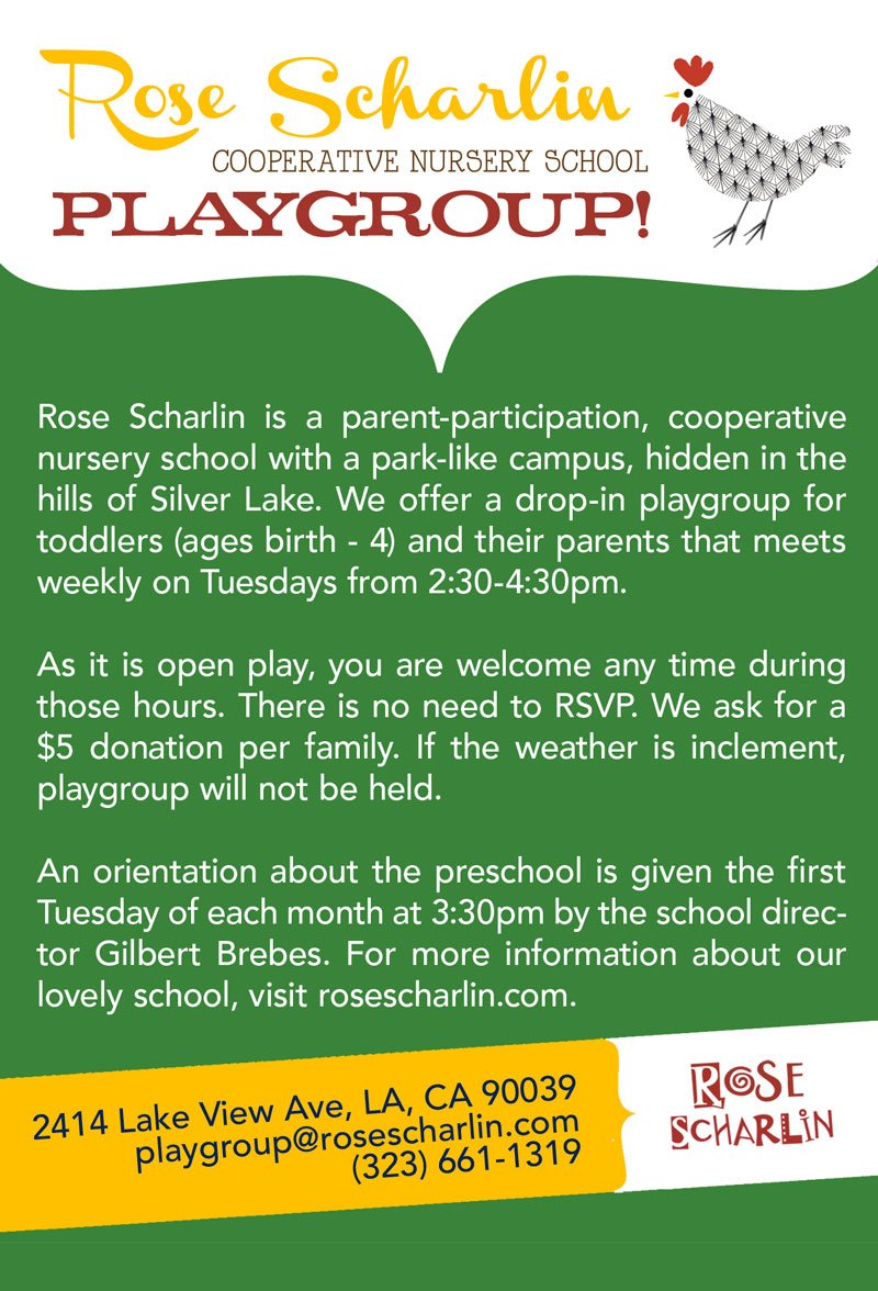 rosescharlin's tweet photo. Playtime in #silverlake! Tuesdays! @LAParentMag @AVNews @SilverLakeLAPL @losfeliztweetz @EchoParkOnline @FrogtownLA https://t.co/9g9XaEUYkZ