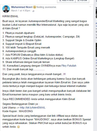 AriefArminareka's tweet photo. #PromoVideoMarketing 16-19 Maret 2016 #EksisBisnisAnda #SolusiJualanAnda #SolusiMahirJualan #BonusBesar https://t.co/VilGIZ7L2l