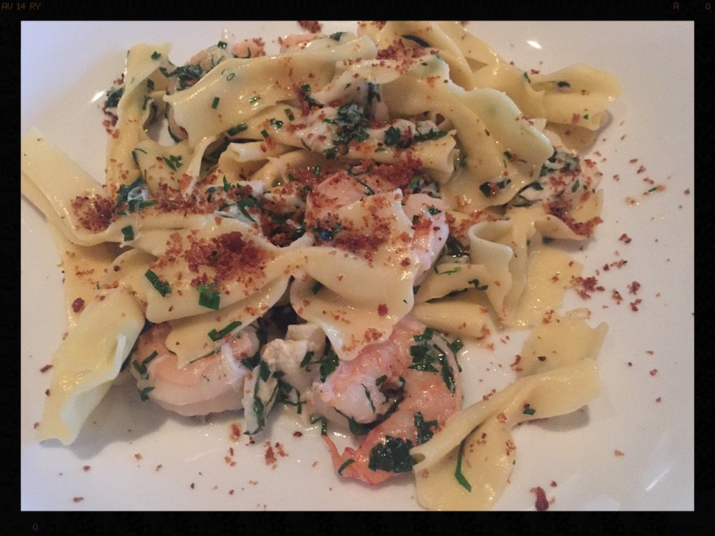 MalikaBowling's tweet photo. The shrimp and crab Farfalle @collettaatl has tons of perfectly prepared seafood. #avaloninsider #otpdining https://t.co/ptFGMxUZmg