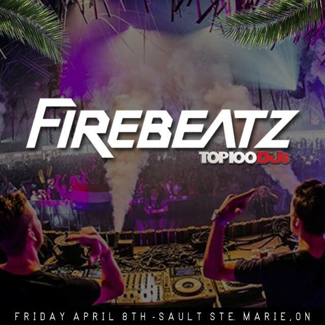 Excited to announce <a href="/Firebeatz/">Firebeatz</a> in #saultstemarie on April 8th! Tickets available at cabinmedia.ca/firebeatz