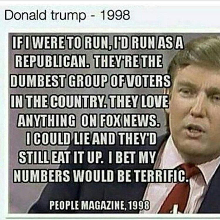 WORLDSTAR's tweet photo. Words straight from Donald Trump.. 🤔 https://t.co/UhwpCR0dor