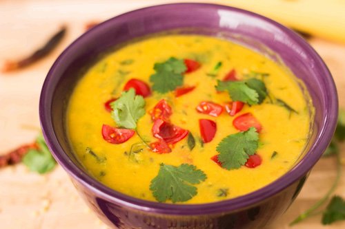 soupfix's tweet photo. Our Green and red lentil vegetable Dahl soup with freshly made naan bites as a garnish, lunch is sorted #soupfix https://t.co/G74kckEZkG