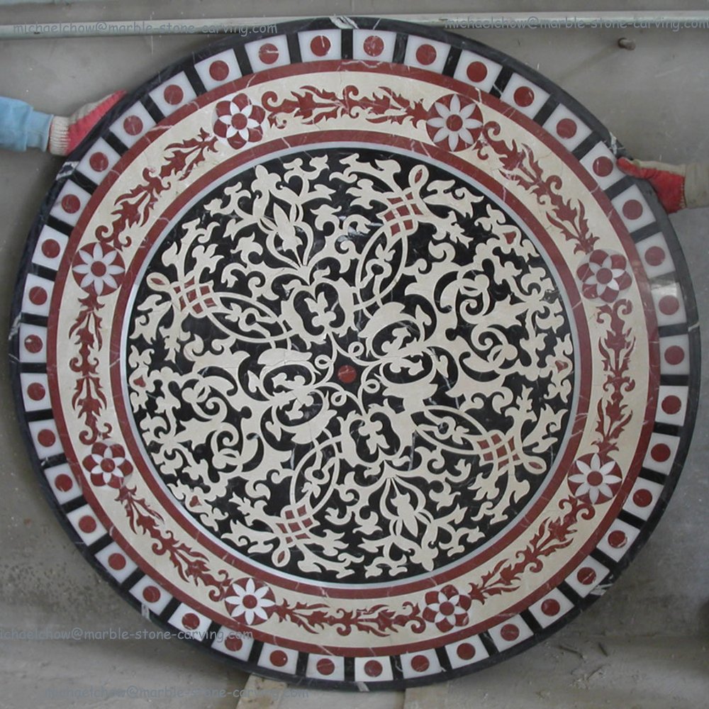 Faithstone2008's tweet photo. 72 inch Hotel Lobby Round Floor Mosaic Medallion Natural Stones Mosaic Medallion #mosaicmedallion https://t.co/AguDKmN5Wy