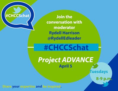 SrithaiSciGuy's tweet image. Thank you for participating in tonite’s #CHCCSchat join @RydellEdLeader for our next chat - #ProjectAdvance