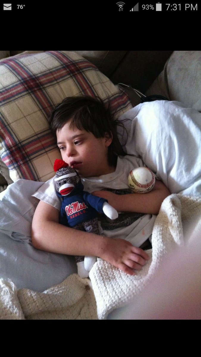 PerkinsBarry's tweet photo. @tgmathis12 signed a ball for Cohen in 2013. #Rebelfam #RealRebels https://t.co/i1NWjJzOh7