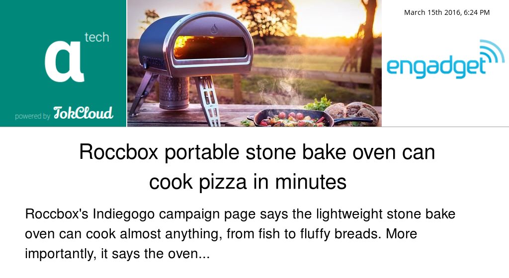 abstractTechTC's tweet image. engadget.com/2016/03/15/roc… by #
 #startups