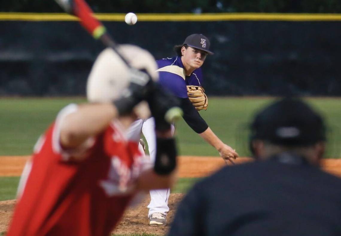 Holly Springs’ Jake Isbell pitches 1-hitter, leads shutout of Middle Creek baseball: newsobserver.com/sports/high-sc… #SWAC