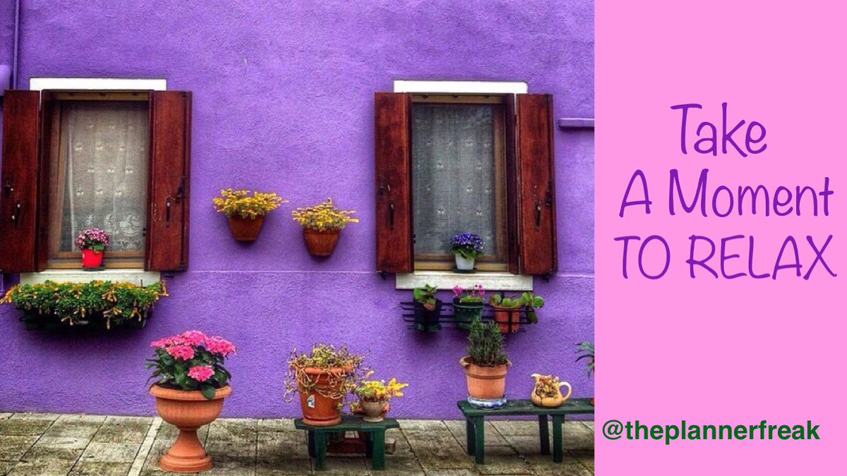 ThePlannerFreak's tweet image. Take three deep breaths and #JustRelax #nomoreproblems #innerpeace #Theplannerfreak #Edchat #collegestress