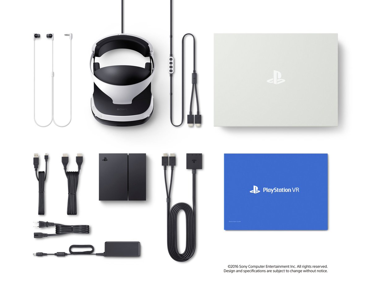 PlayStation's tweet photo. PlayStation VR out in October for $399 with 50 games expected between launch and year's end: https://t.co/urt3kbo0bO https://t.co/GZCJ8IwGCz