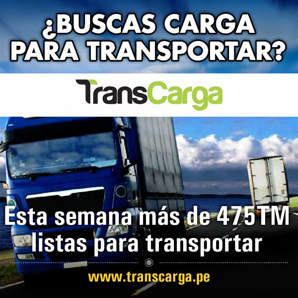 TranscargaPe's tweet photo. #transportistas Tenemos #mascargas #475TM listas para trasladar #Peru #cargapesada #ingresaa https://t.co/6ven3WDJmK https://t.co/8KcpByVrYe