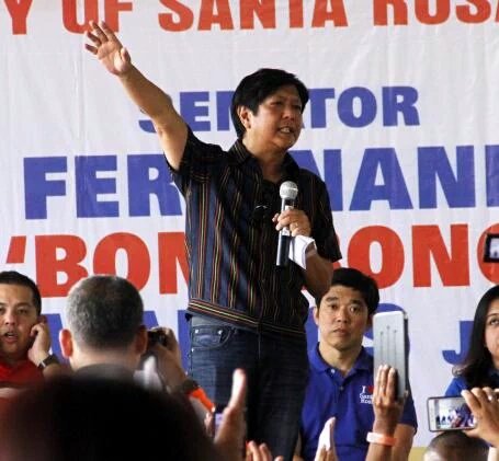 SolidNorthPH's tweet photo. .@bongbongmarcos: No less than the President is leading the [hate] campaign. https://t.co/WAcySTeTzc