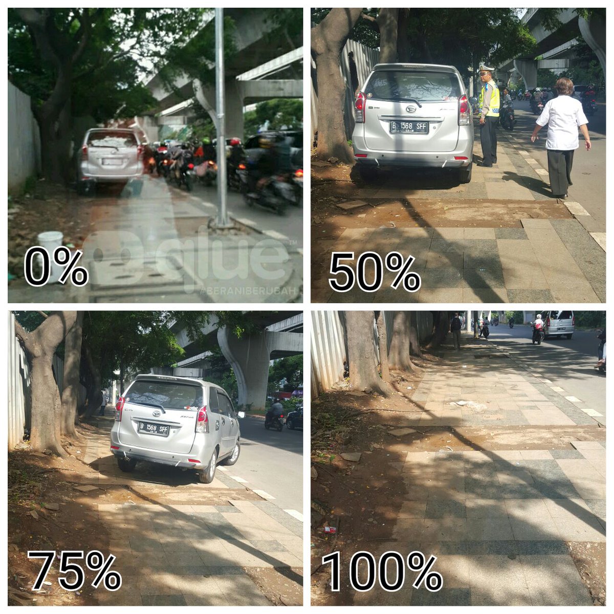 TL.Qlue : parkir diatas pedestrian Jl.Satrio dibantu <a href="/TMCPoldaMetro/">TMC Polda Metro Jaya</a> <a href="/KotaJaksel/">Kota Jakarta Selatan</a> <a href="/kecsetiabudi/">Kecamatan Setiabudi</a> <a href="/BeritaJakarta/">Berita Jakarta</a>