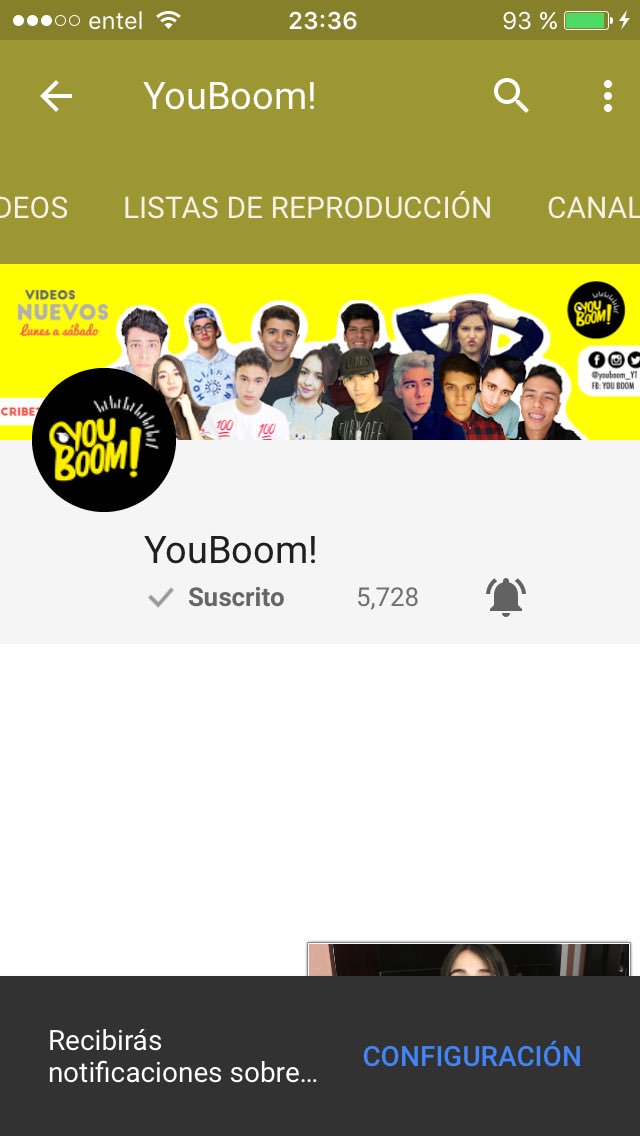 alers_chile's tweet photo. Ya es 5.000 suscriptores en @YouBoom_YT 💕💕💕 https://t.co/BMv8rWr90A