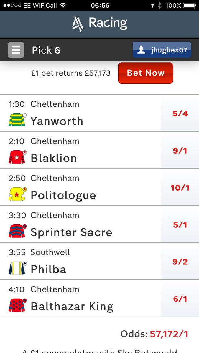 hughesie07's tweet photo. Today's Cheltenham picks good day yesterday #SameAgainToday #pick6 #CheltenhamFestival https://t.co/2zmz0DqM4Q