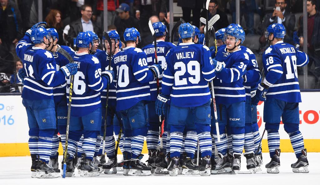 NHL's tweet photo. 3-1-1 in @MapleLeafs last five. https://t.co/d2tBKKXFAs