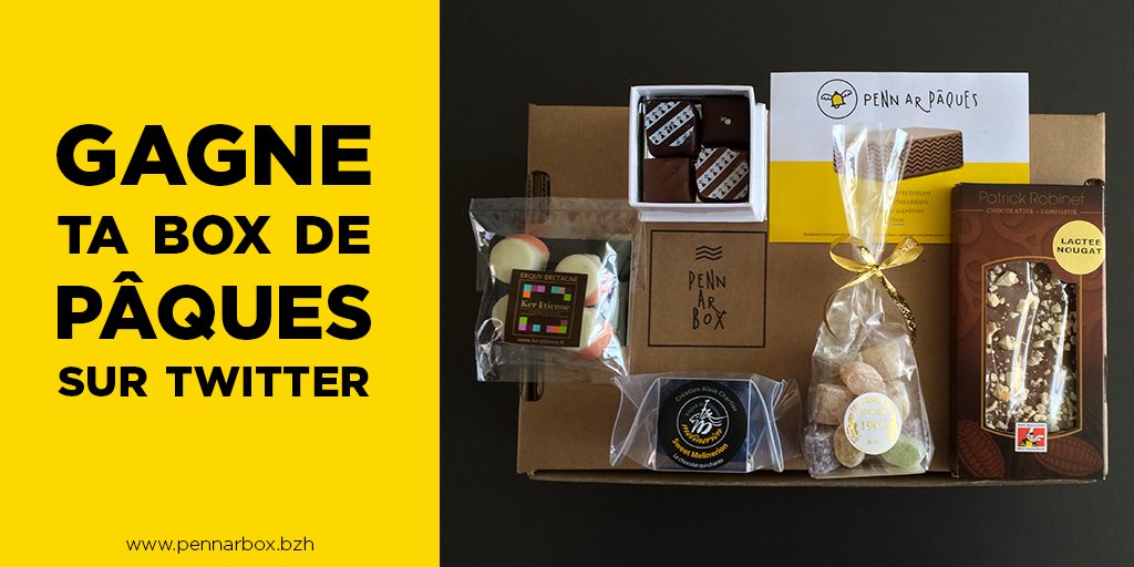 PennarBox's tweet photo. Une box de Pâques à gagner 🍫  ! Tirage le 18.03 ! RT + Follow 😘  ! https://t.co/zBR8NcHzk6 https://t.co/qCW4IP3zUg