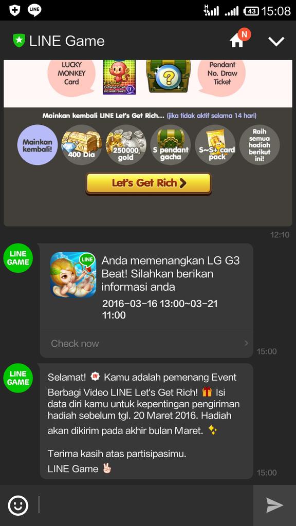 eBellaa's tweet photo. @indo_line hai, saya mau tanya ini betul atau hoax ya? https://t.co/5DdQie3SsE