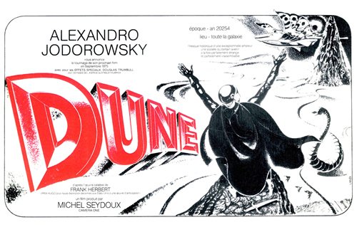 #JodorowskysDune, docu passionnant sur la tentative d'adapter Dune au #cinema en 1975. citazine.fr/article/jodoro… #SF