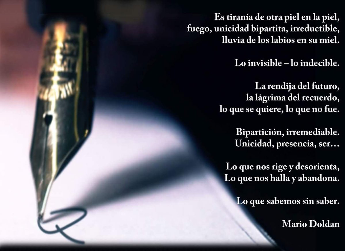 mariodoldan's tweet photo. Lo que nos rige y desorienta. Lo que nos halla y abandona.

Lo que sabemos sin saber. https://t.co/5LFxuGToaI