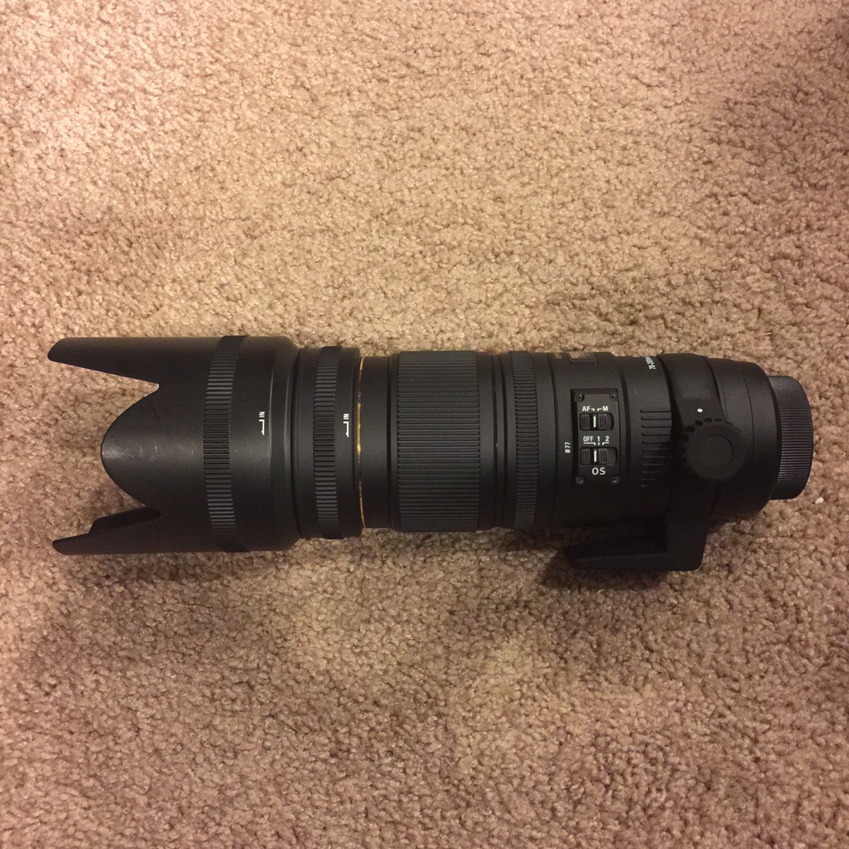 AJSKphotography's tweet photo. Sigma 70-200mm f/2.8 arrived today! #Sigma #70200mm #f28 #Nikon #DSLR #NikonD5500 #D5500 #Photography #Nikkor https://t.co/V9hXA7fQTk