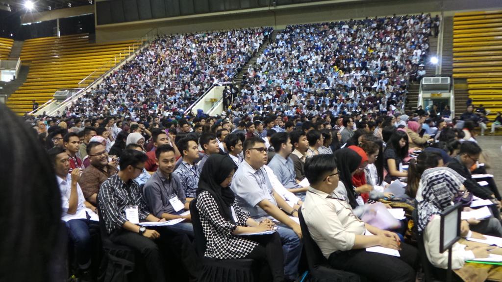 Peserta psikotest batch I #MDPIV_NET udah selesai.. Bersiap untuk batch II.