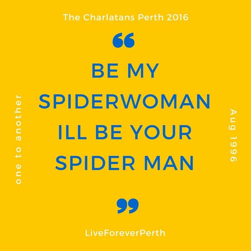 beverleyhirst's tweet photo. @thecharlatans @LFPerth see you at the front https://t.co/805BSNI5o9