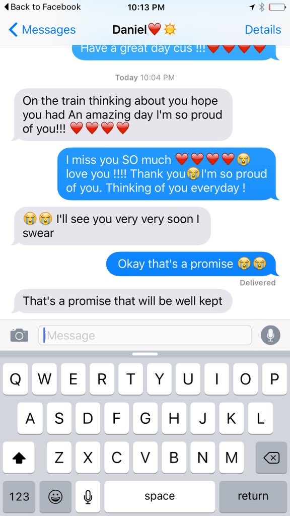 brianasunshine's tweet photo. Teared up, @DanCarrasquillo https://t.co/9NA99gotDp
