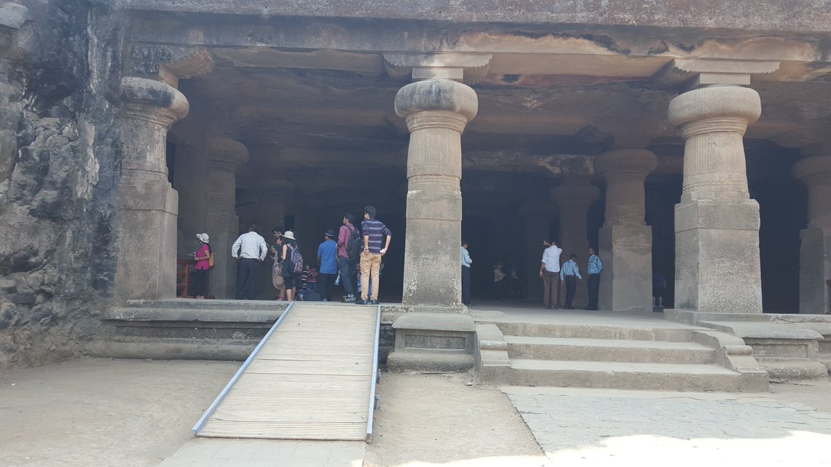 INCLUDEaccess's tweet photo. #Ramps at ElephantaCaves ! #creatingaccessibility #includetravels #heritage #tourism https://t.co/wtK8Dbtk9B