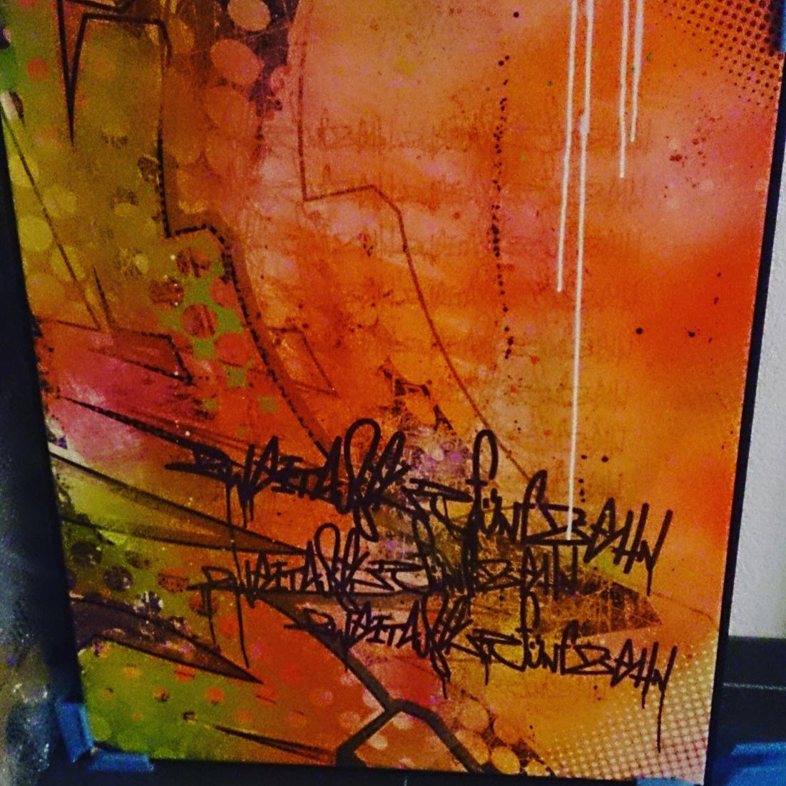 VISEone's tweet photo. canvas for upcoming show. #streetart #graffiti #urbanart #contemporaryart #contemporary #art #canvas  #urban https://t.co/QQ4o4fz8Mn
