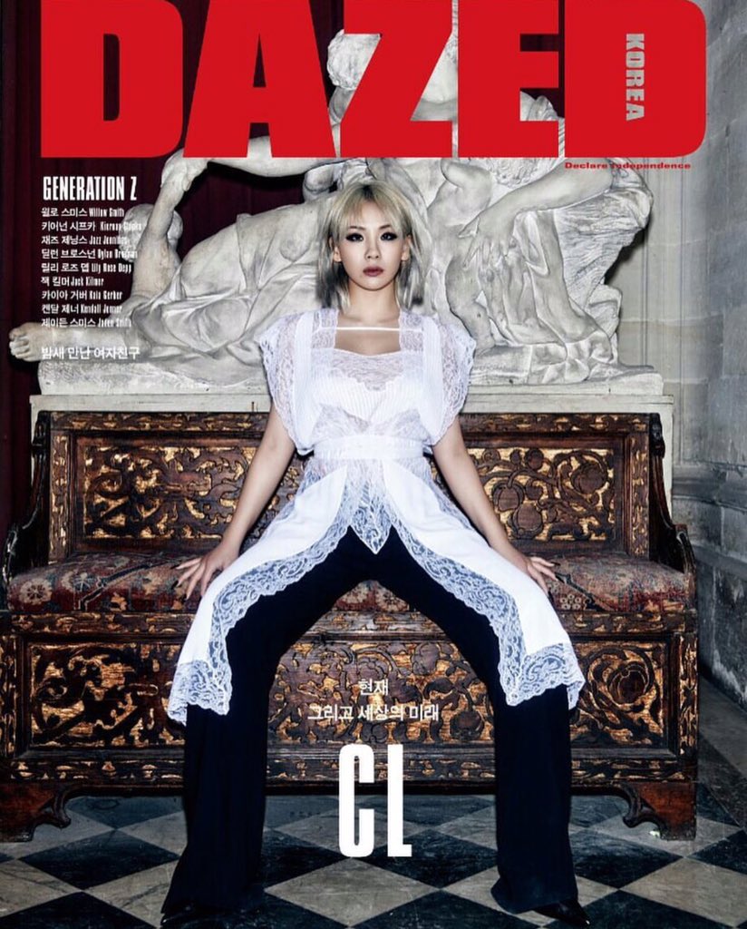 WeLoveChaerin's tweet photo. CL for Dazed Korea 🔥 https://t.co/GnLUHHDXJ3