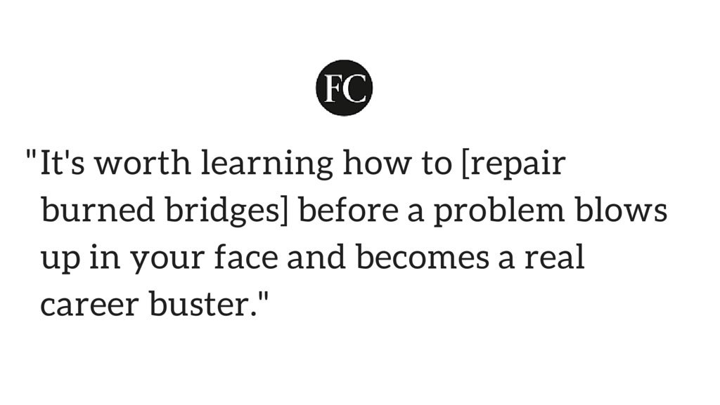 How to rebuild a burnt bridge buff.ly/1pmJGtT